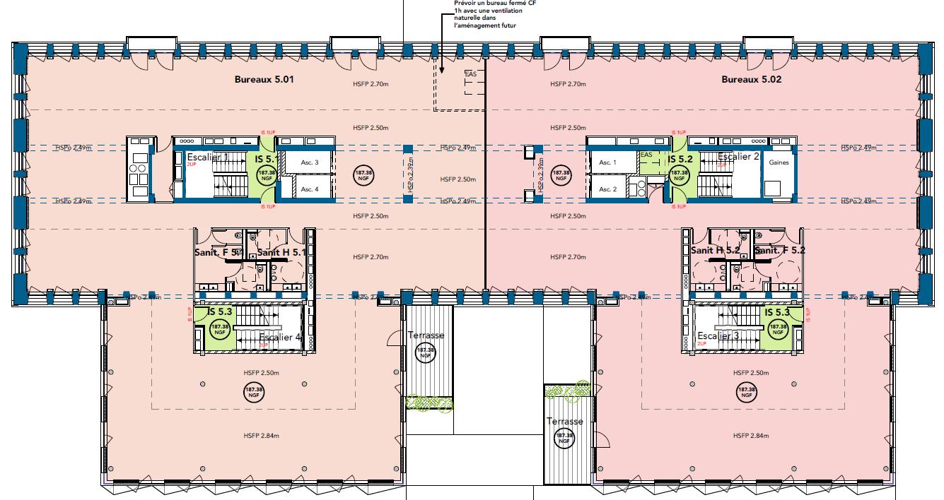 Bureau Lyon 12098m² Location bureau Lyon Rhône OLBUR2110501 41